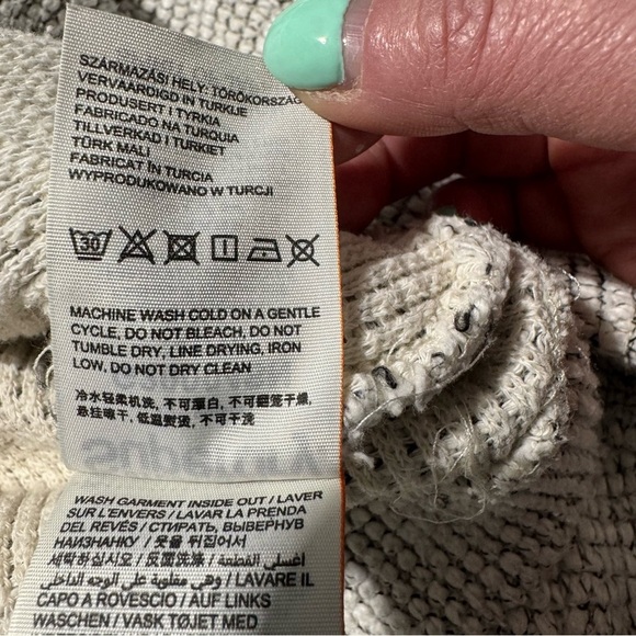 Superdry Cozy Cream Sweater with Sherpa Collar Size Medium. - Picture 10 of 16